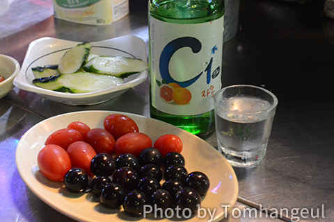 韓国でカクテル焼酎 フルーツ焼酎 が人気 チョンウチョロム スナリ スンハリ ジョウンデー 韓国 韓国旅行 トム ハングル