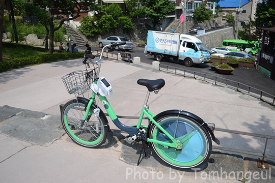 自転車 韓国 語