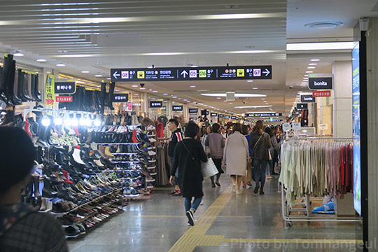 Gotomall ゴートゥーモール 高速ターミナル地下商店街でお買い物 プチプラアイテムも揃う 韓国 韓国旅行 トム ハングル